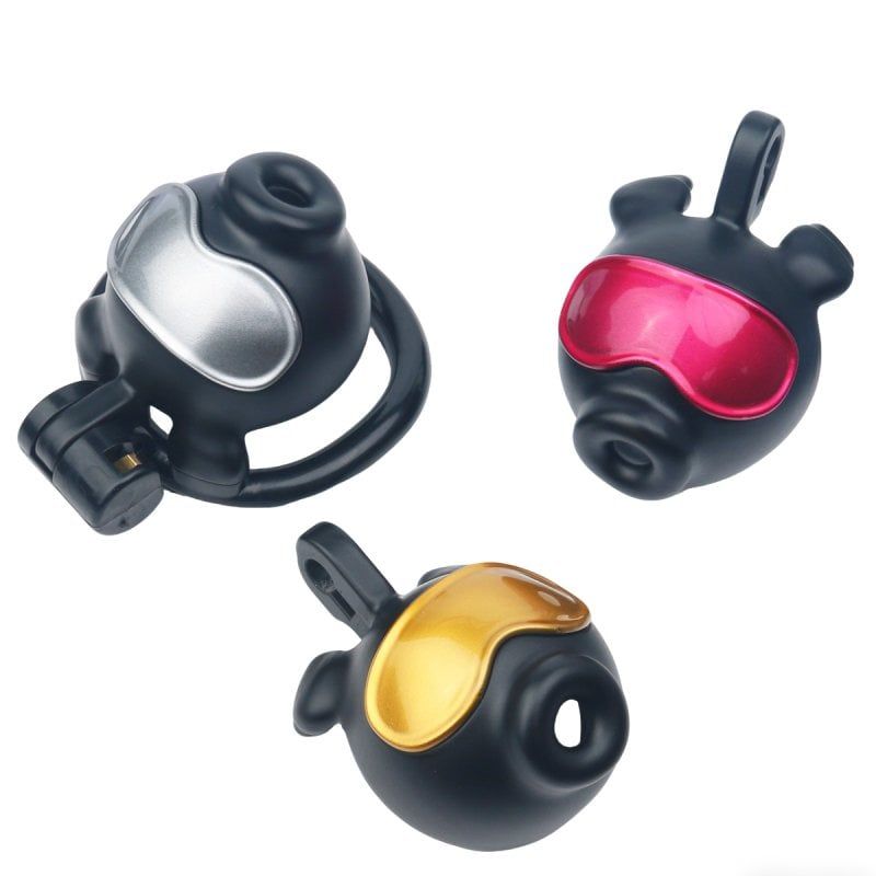 Lil Sissy Blindfold Chastity Cage