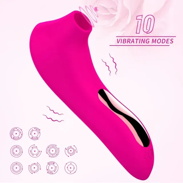 Magenta Sucking Massager