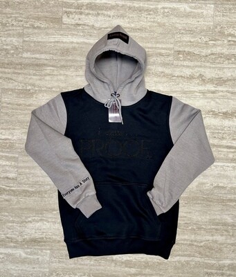 “i am…PROOF” Embroidered Logo Hoodie With Logo On Hoodie Strings (Click on photo to view available colors)