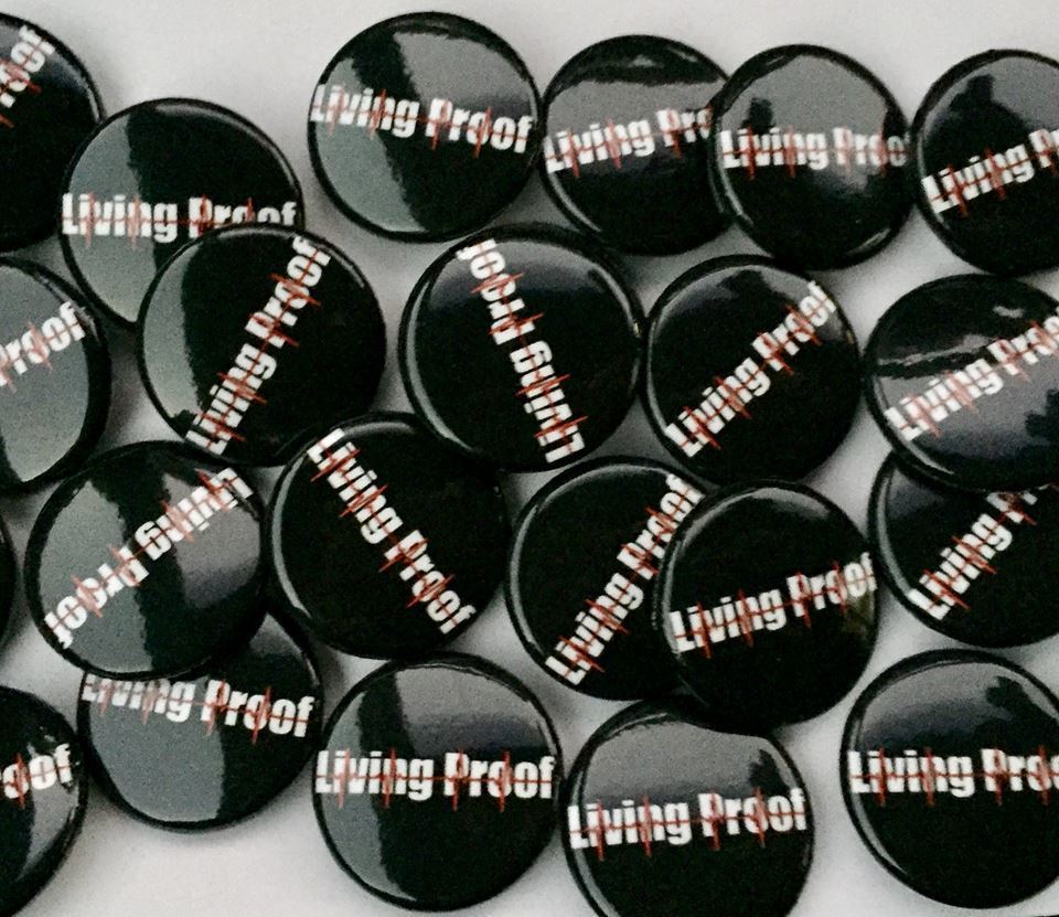 Living Proof 1" Button