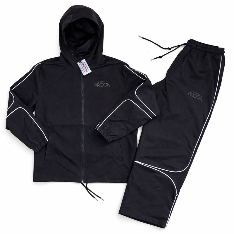 “i am…PROOF” Unisex Zip Up Bungee Cord Hoodie/Oversize Pants