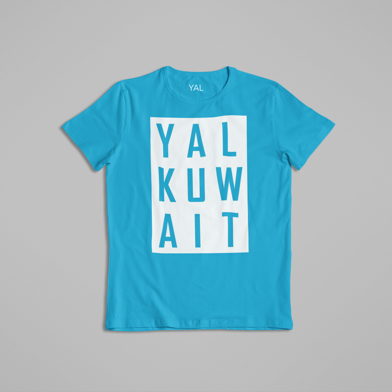 YAL Kuwait T Light Blue يال الكويت تي YAL Kuwait T Light Blue يال الكويت تي