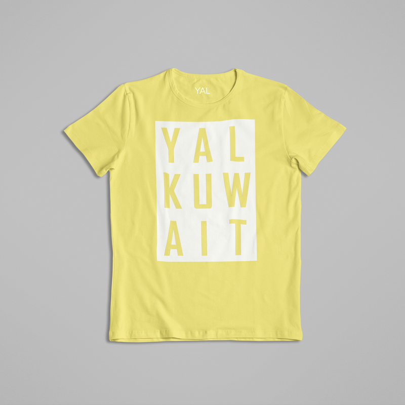 YAL Kuwait T Yellow يال الكويت تي YAL Kuwait T Yellow يال الكويت تي