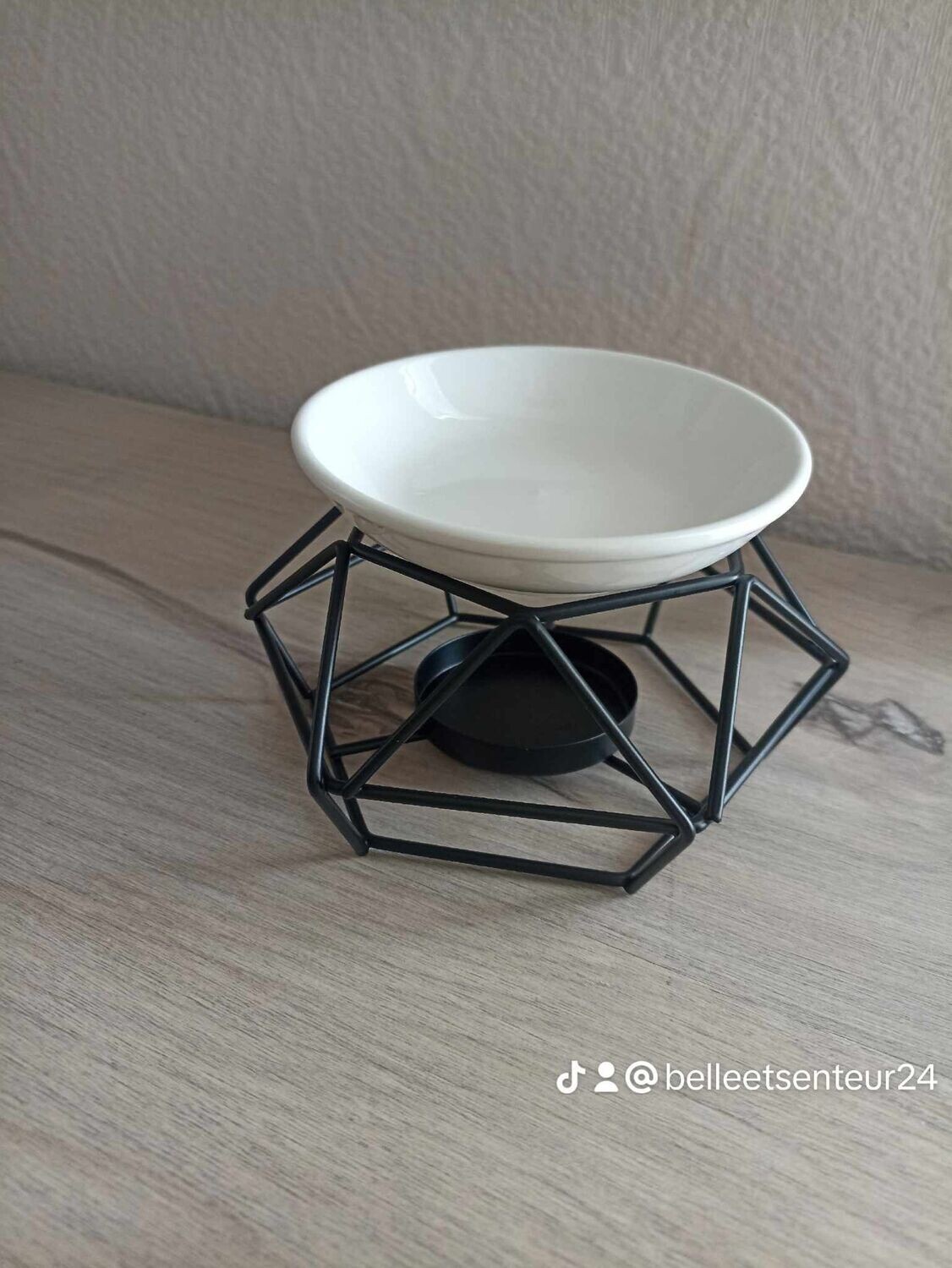 bruleur noir et blanc