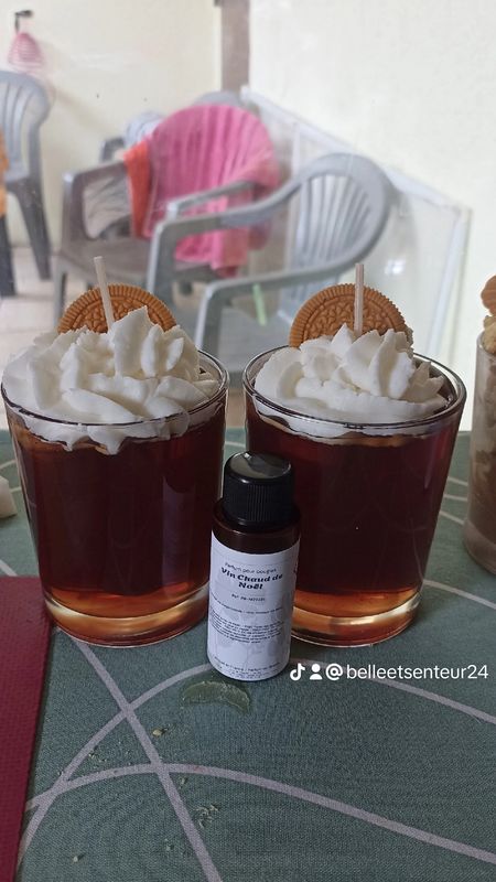 Bougie vin chaud de noël