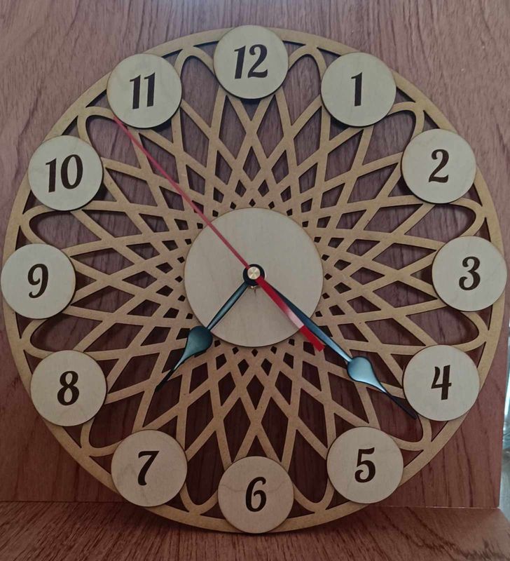 horloge  rosace