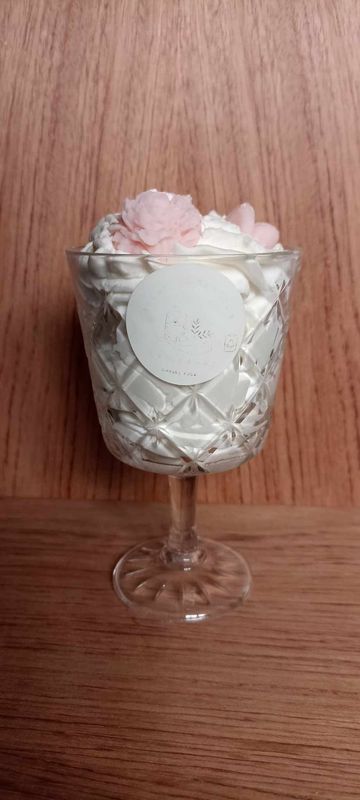 bougie parfum cassis rose