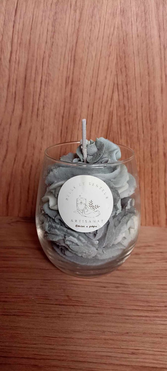 bougie parfum barbe a papa