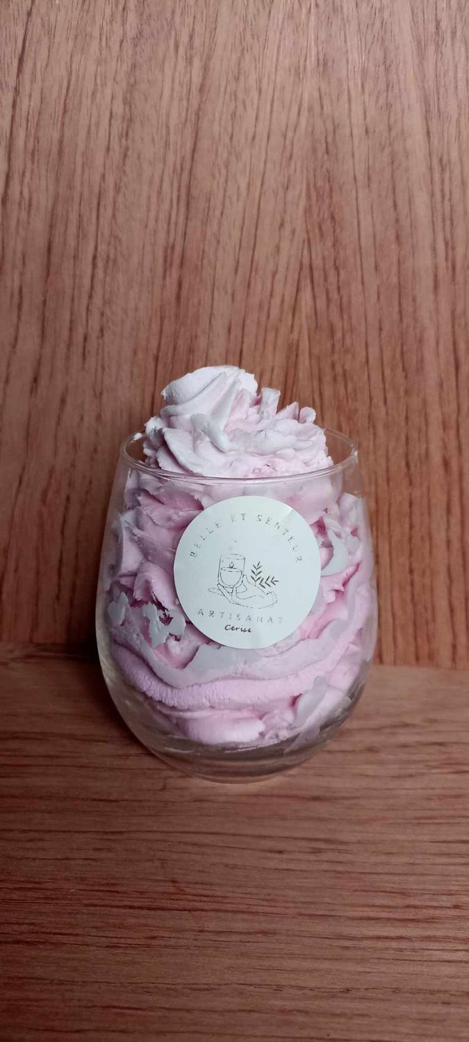 bougie parfum cerise
