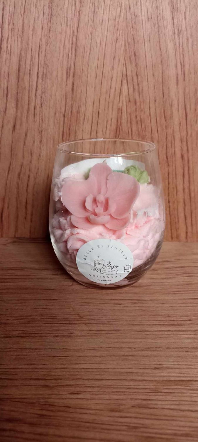 bougie parfum tropical