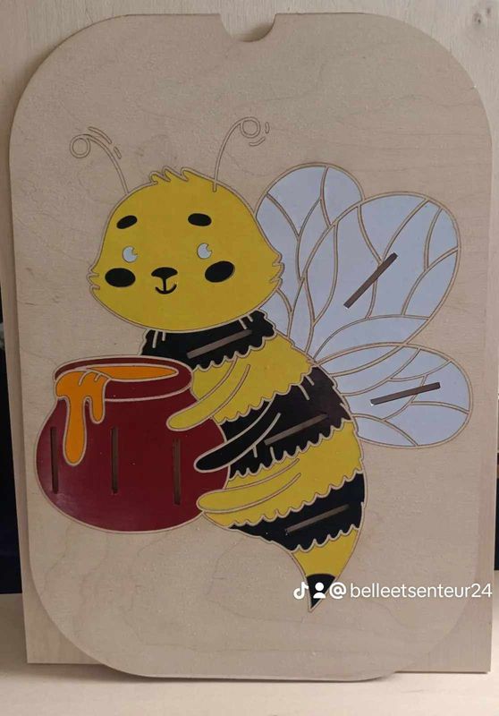 plaque activité enfants pour boite pro fast