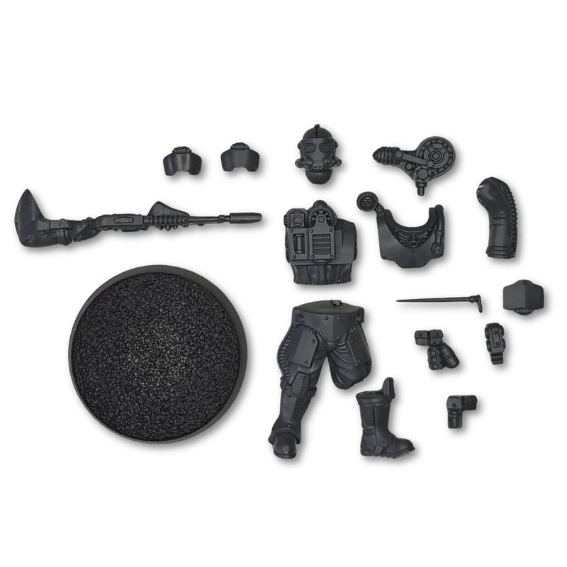 Lasrifle Section Infantryman #4 Single Figure
