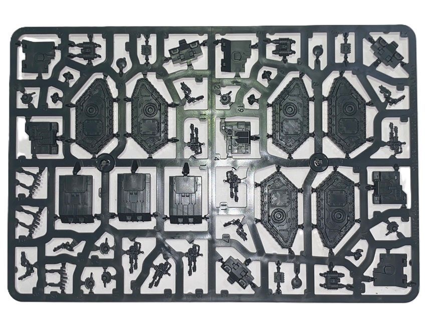 A Land Raiders Proteus Sprue & Astartes Transfer Sheet
