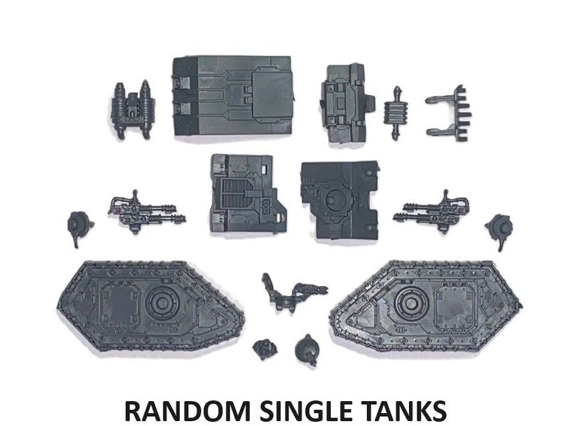 A Land Raider Proteus Random Single Tank