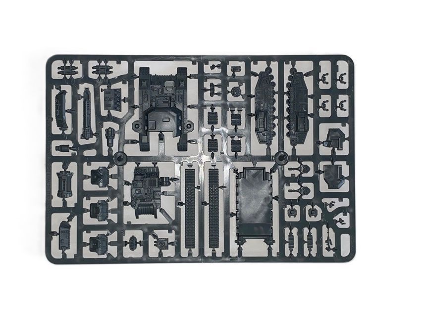 A Shadowsword / Stormblade / Stormsword Super Heavy Tank On Sprue & Transfer Sheet
