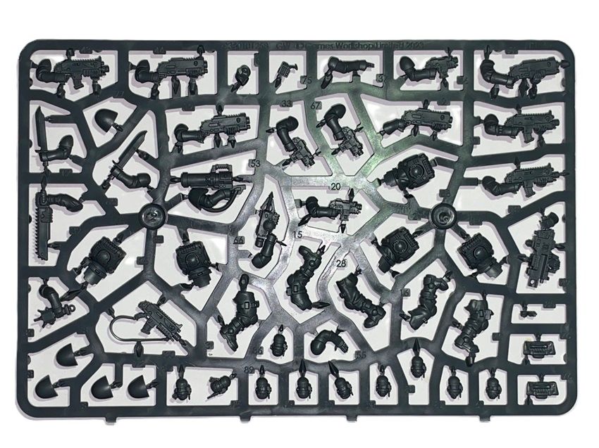A Kill Team Space Marine Scouts 5 Man Squad On Sprues