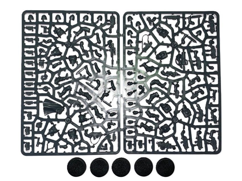 A Kill Team Space Marine Scouts 5 Man Squad On Sprues