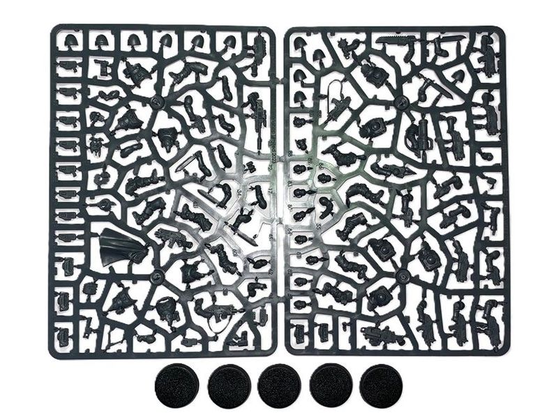 A Kill Team Space Marine Scouts 5 Man Squad On Sprues
