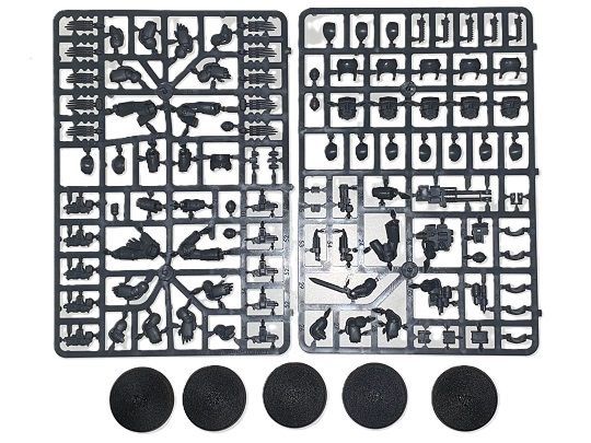 Astartes Tartaros Terminator 5 Man Squad On Sprues