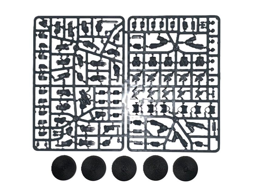 Astartes Cataphractii Terminator 5 Man Squad On Sprues