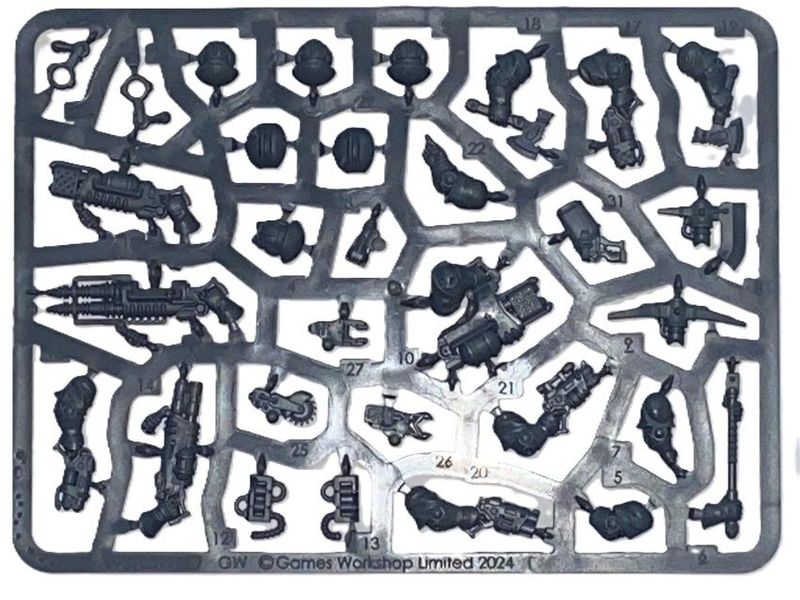 Ironhead Squat Prospectors Weapons & Upgrades On Sprue