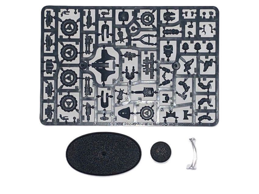 Ironhead Squat Svenotar Scout Trike On Sprue