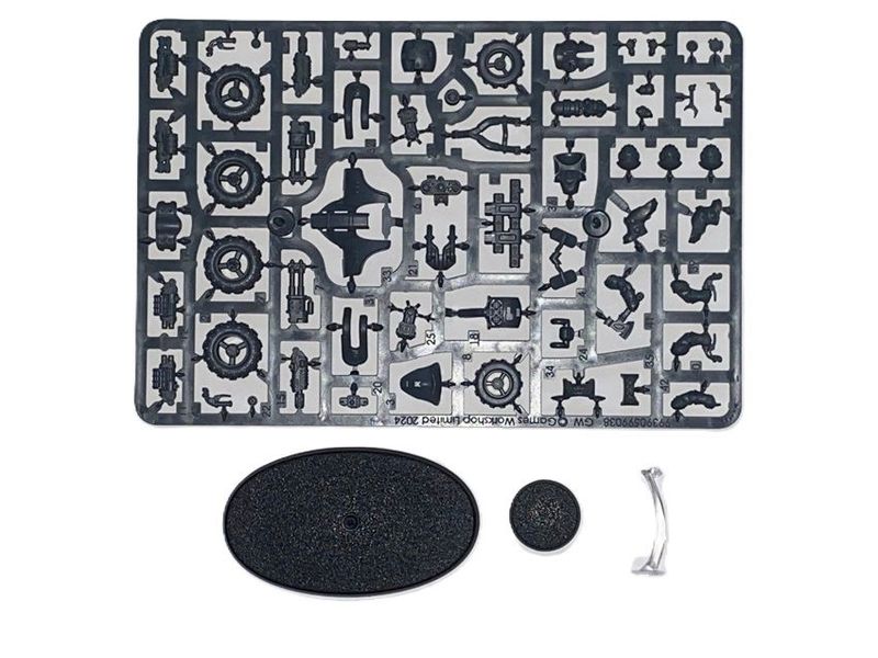 Ironhead Squat Svenotar Scout Trike On Sprue