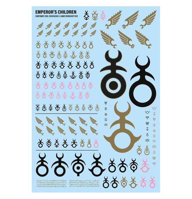 Emperors Children Transfer Sheet- CP