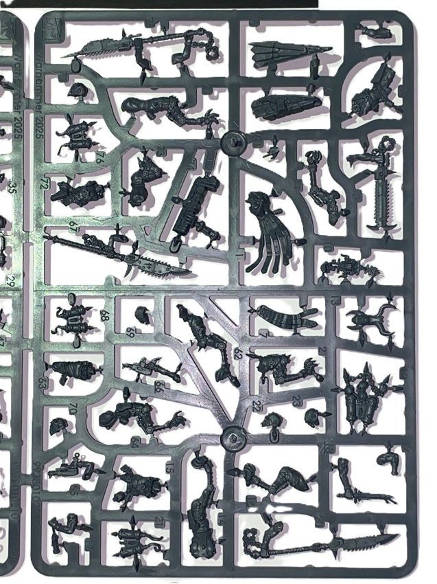 A Kill Team Goremongers 8 Figure Squad On Sprues & Datacards