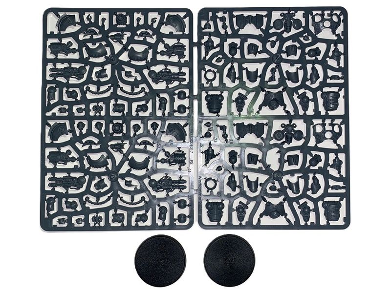 Astartes Saturnine Terminators Squad 2 Figures On Sprues