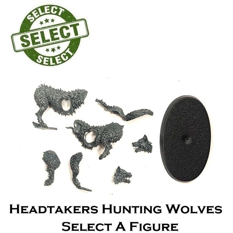 Space Wolves NEW Headtaker Hunting Wolves - SELECT A FIGURE