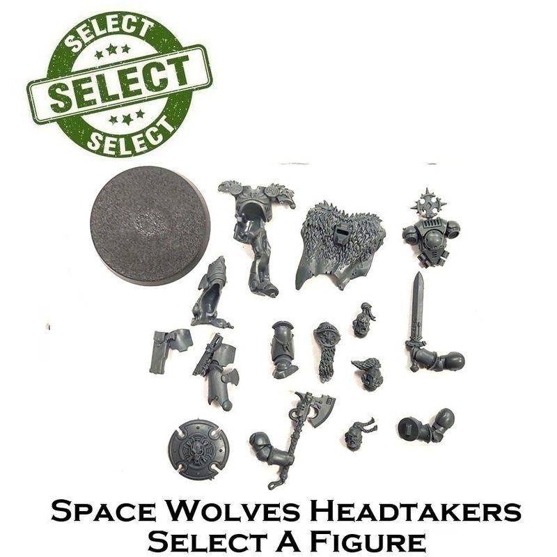Space Wolves NEW Wolf Guard Headtakers - SELECT A FIGURE