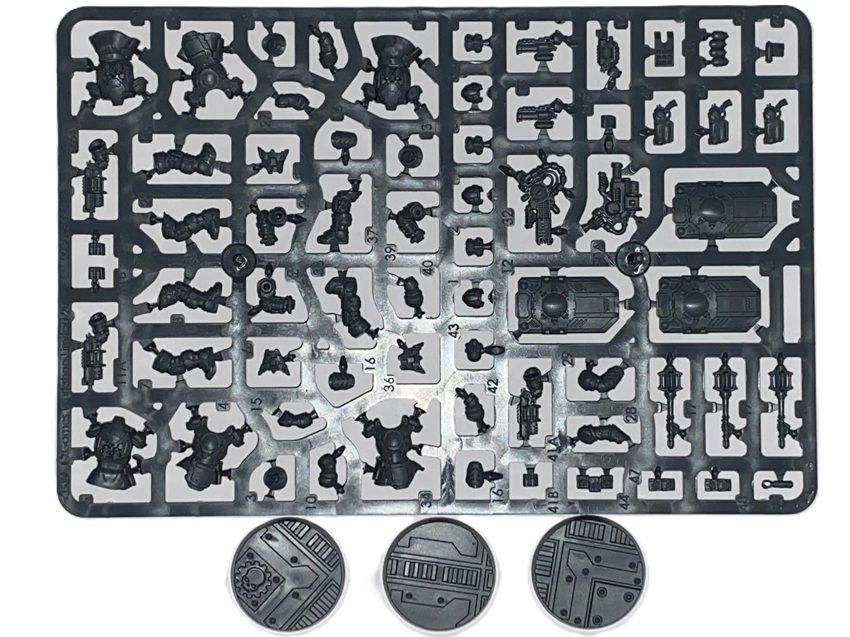 Palanite Subjugators  3 Man On Sprue