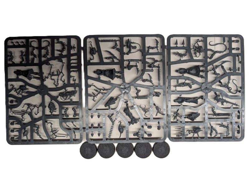 Drukhari Wracks 5 Warrior Squad  On Sprues - DCP