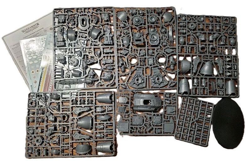 Cerastus Knight Castigator Single Knight On Sprues + 1 Cerastus Transfer Sheets - BS
