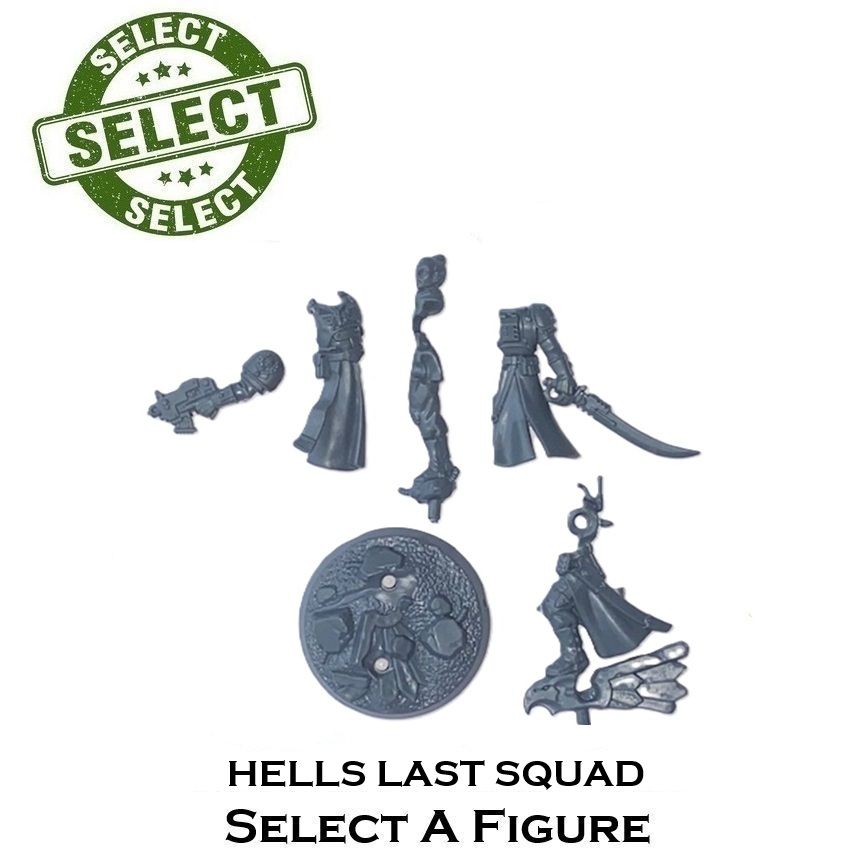 Astra Militarum Minka Lesk Hells Last Veteran Command Squad - SELECT A FIGURE