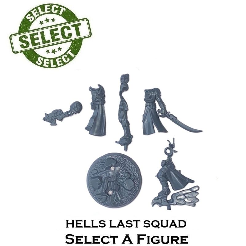 Astra Militarum Minka Lesk Hells Last Veteran Command Squad - SELECT A FIGURE