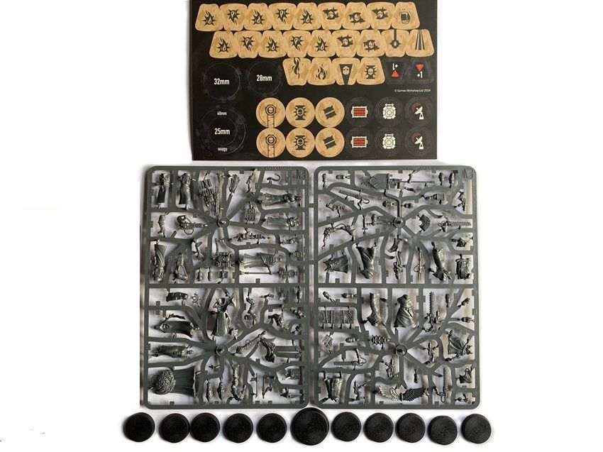 Adepta Sororitas Kill Team Sanctifiers 11 Figure Squad On Sprues - BS