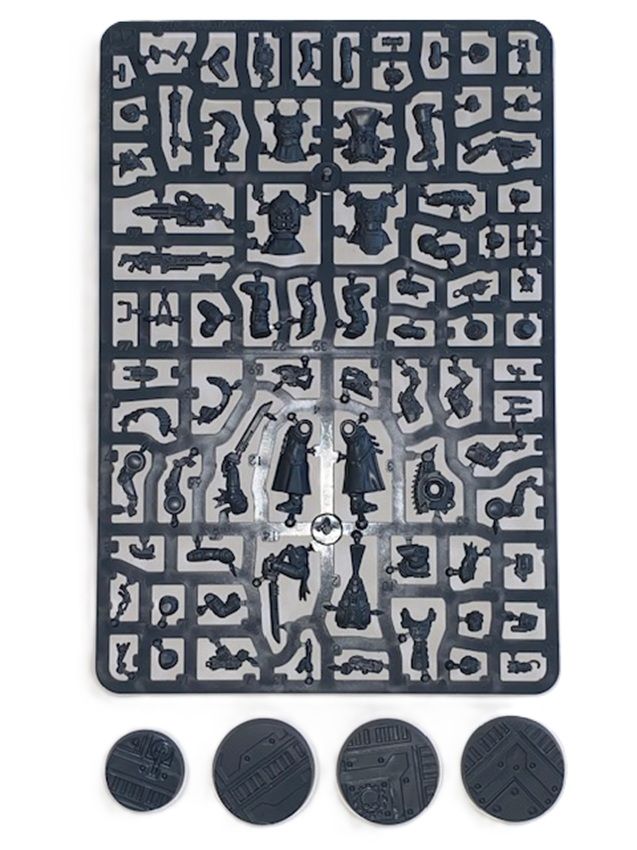 Palanite Enforcers Captains & Sergeants 4 Fig. On Sprue