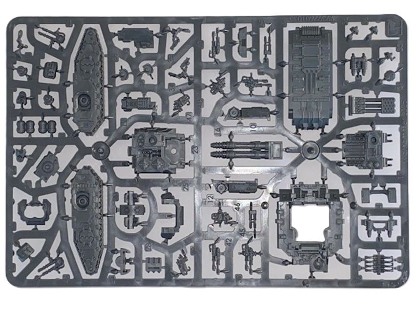 A  Falchion / Ascalon Super Heavy Tank On The Sprue