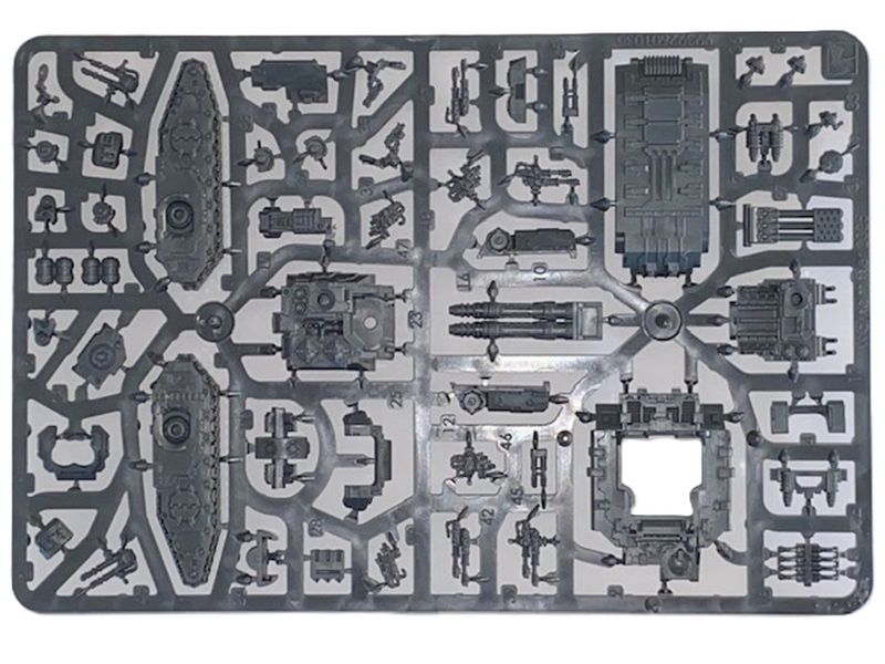 A  Falchion / Ascalon Super Heavy Tank On The Sprue