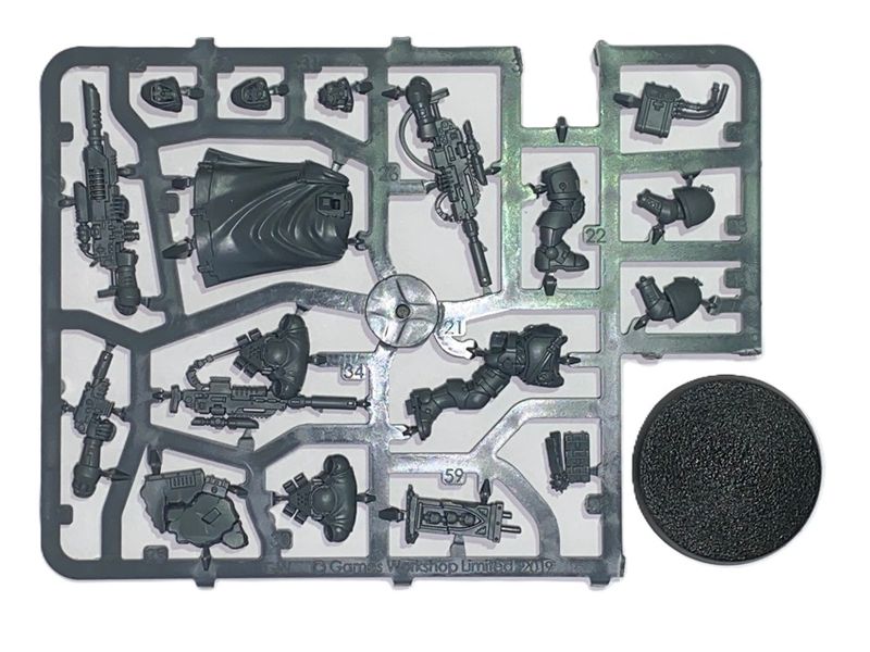 Space Marines Eliminator #2 A Single Figure On The Sprue