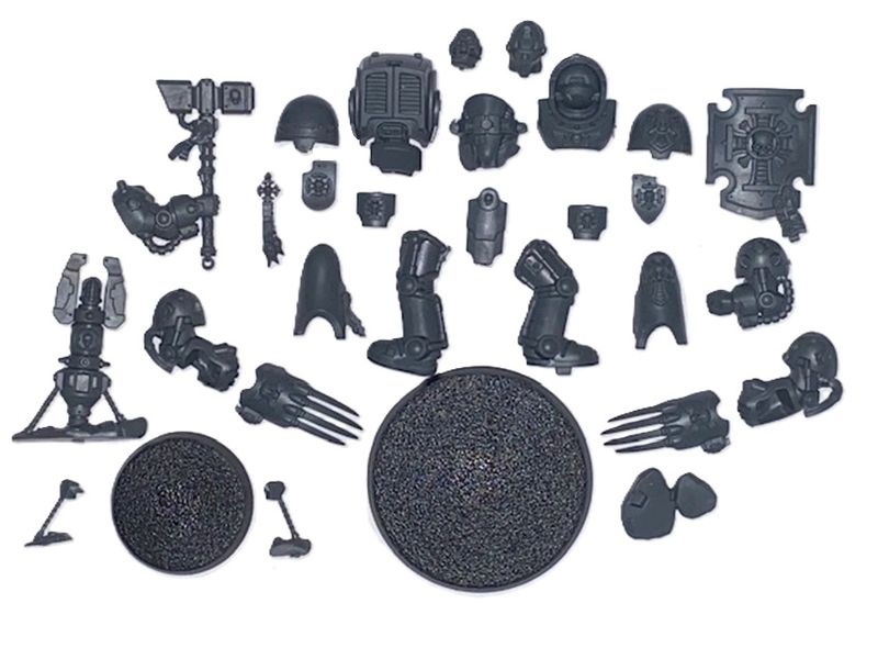 Assualt Terminator Sergeant- Single Figure Off The Sprue & Teleport Homer - SAF