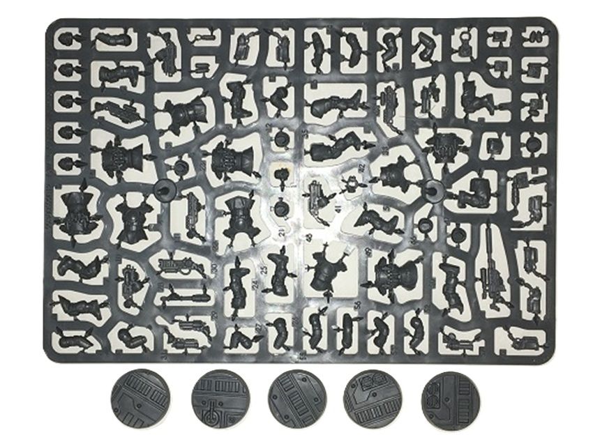 Palanite Enforcers  5 Man On Sprue