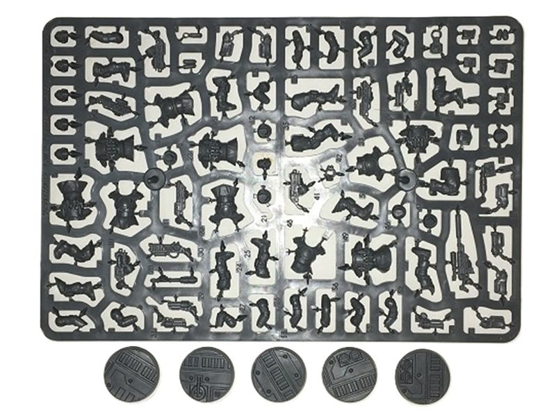 Palanite Enforcers  5 Man On Sprue