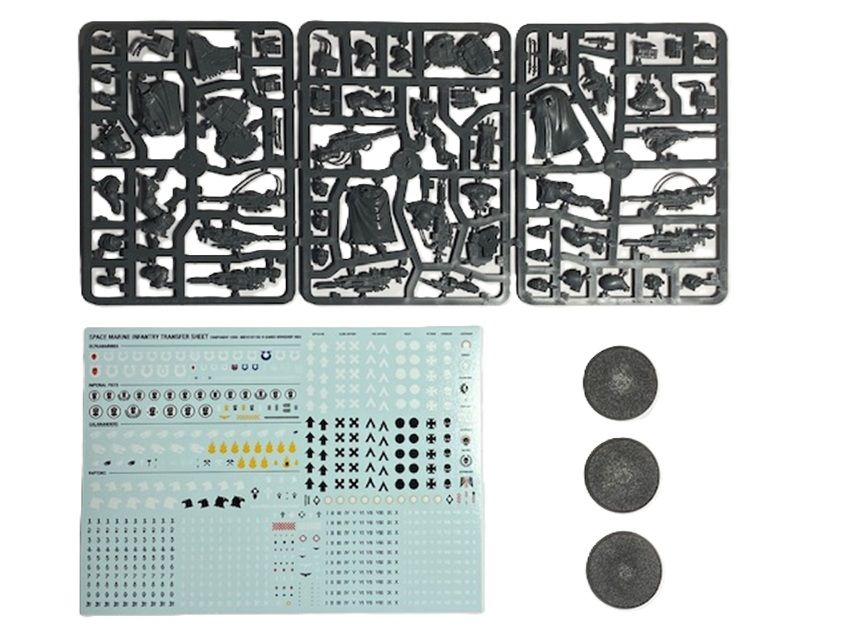 Space Marines Eliminators Squad On The Sprues - BS
