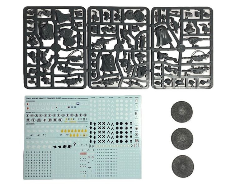 Space Marines Eliminators Squad On The Sprues - BS