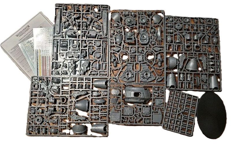 Cerastus Knight Acheron Single Knight On Sprues + 1 Cerastus Transfer Sheets - BS