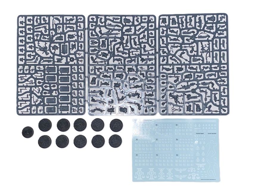 Imperial Agents Adeptus Arbites Exaction Kill Team 10 Figure Squad On Sprues - BS