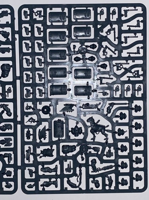 Imperial Agents Adeptus Arbites Exaction 10 Figure Squad On Sprues - CPIA